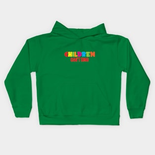 Children Can't Sing Kids Hoodie